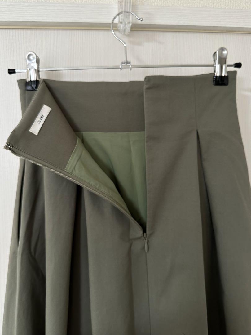 CLANE HIGH WAIST VOLUME MAXI SKIRT　クラネ