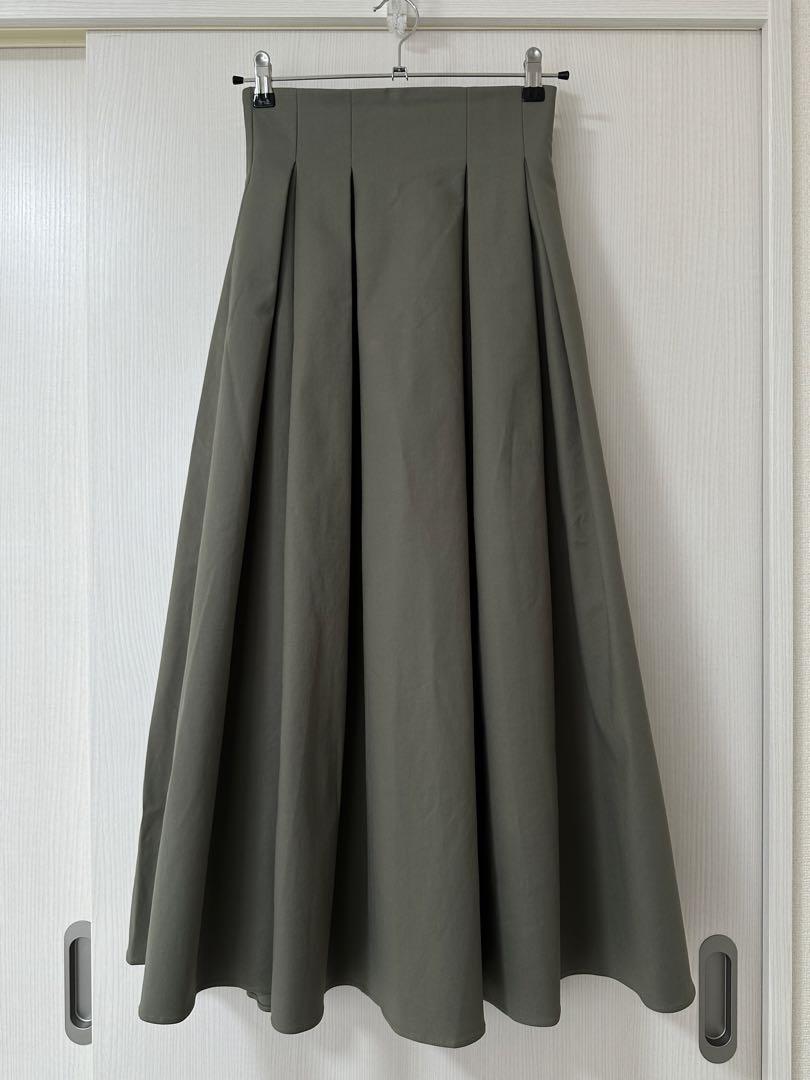 CLANE HIGH WAIST VOLUME MAXI SKIRT　クラネ