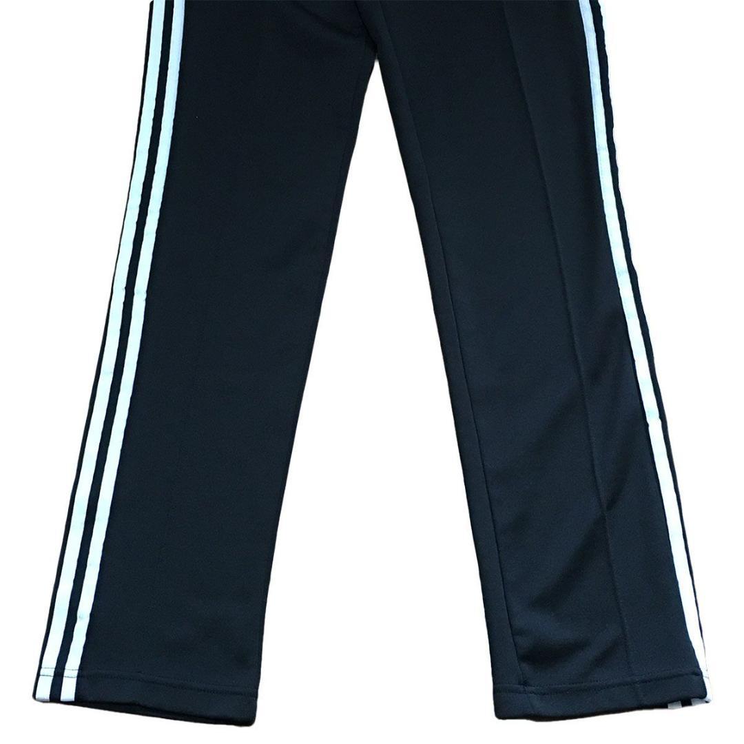 古着 adidas アディダス トラックパンツ ラインパンツ ブラック