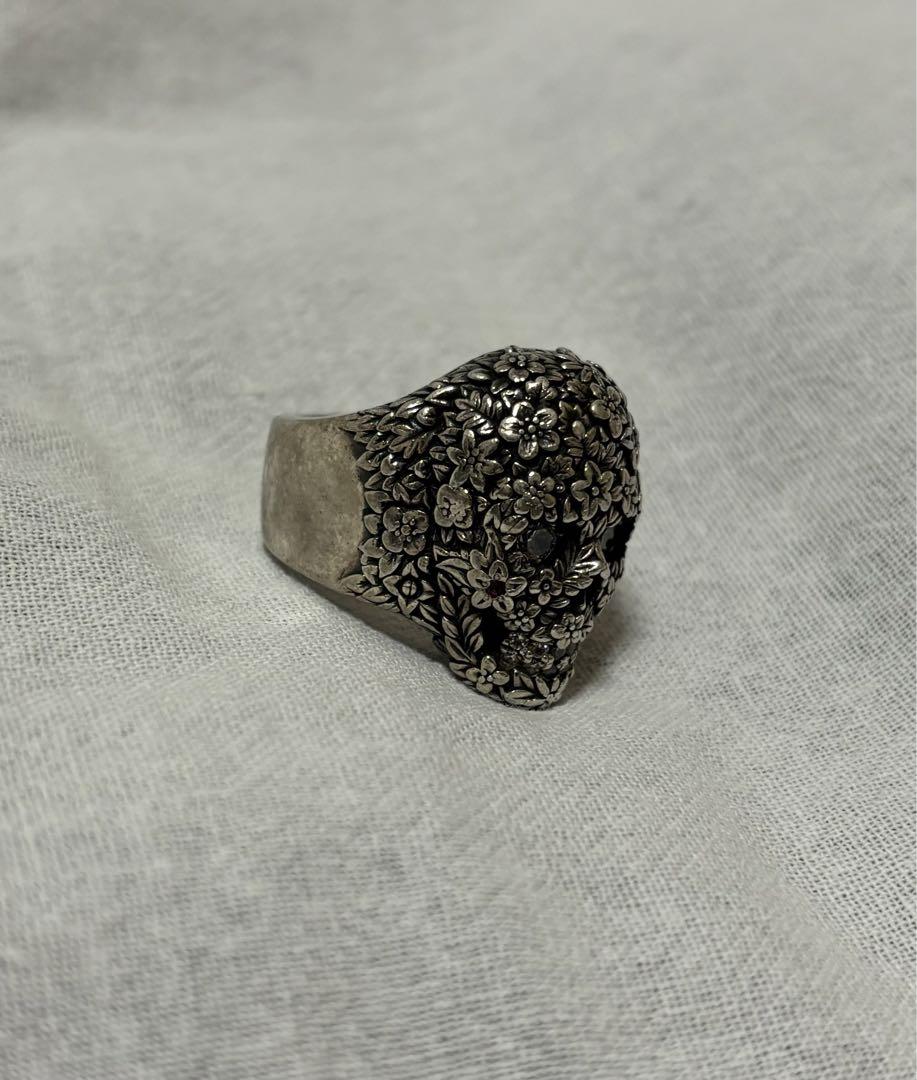 【1点限定】Justin Davis SKULL リング