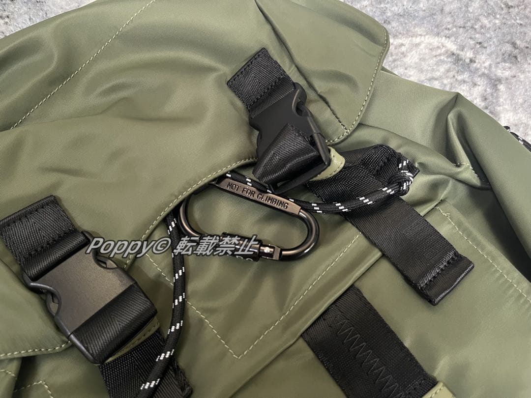 A.P.C. アーペーセー Treck リュックバッグ グリーン