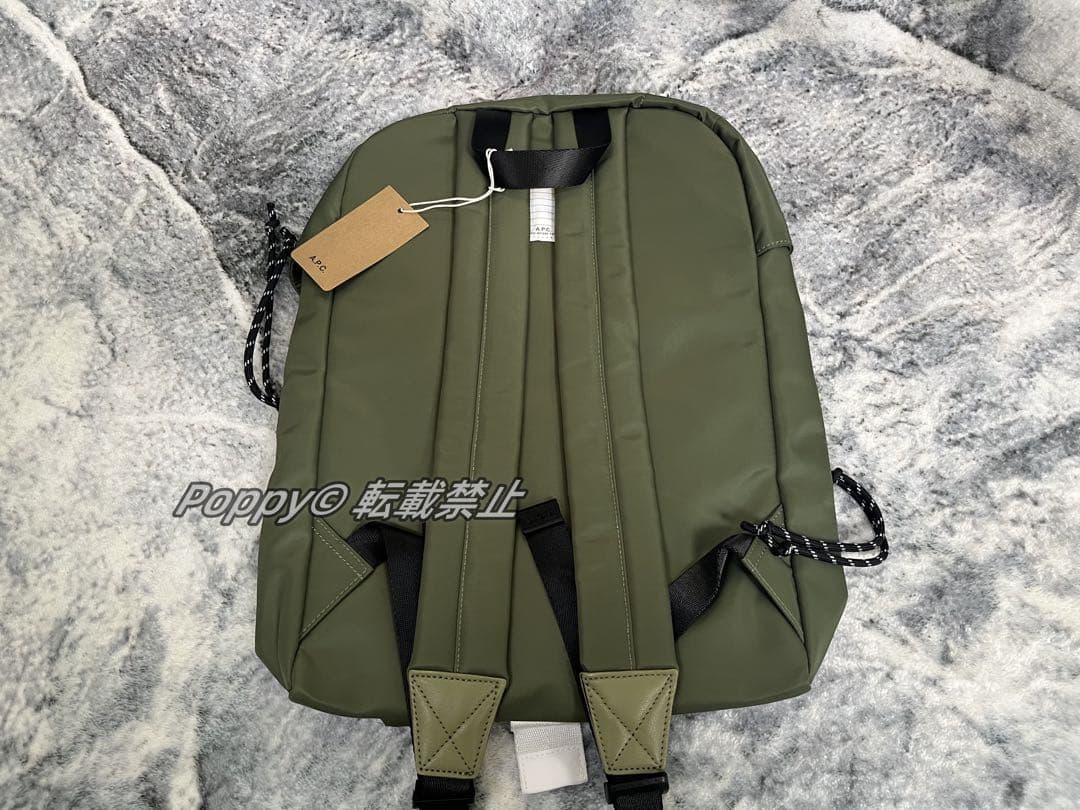 A.P.C. アーペーセー Treck リュックバッグ グリーン