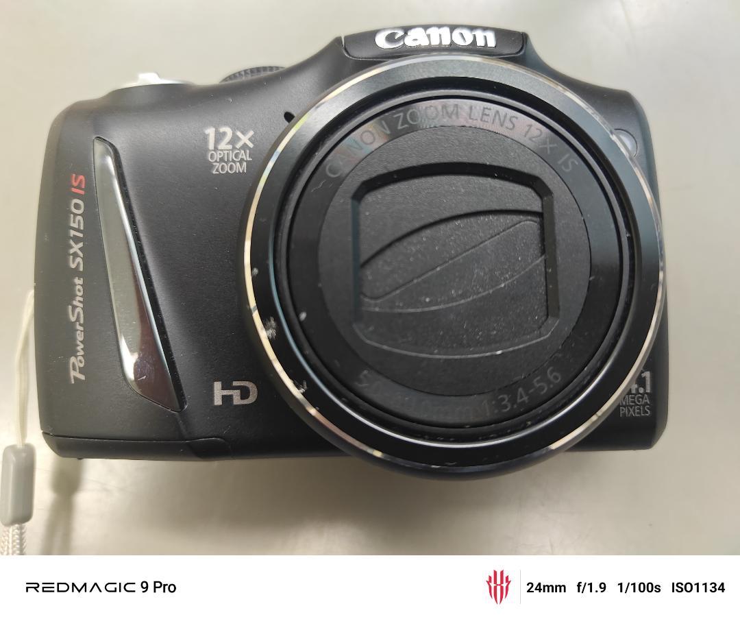 Canon PowerShot SX150 IS 珍しい電池使用デジタルカメラ