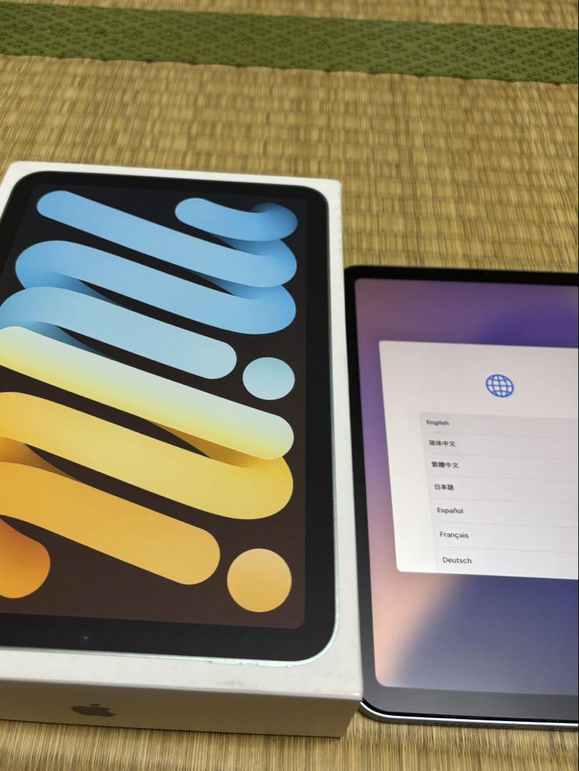 美品 Apple iPad mini 7 ブルー 本体 バッテリー100％ - メルカリ