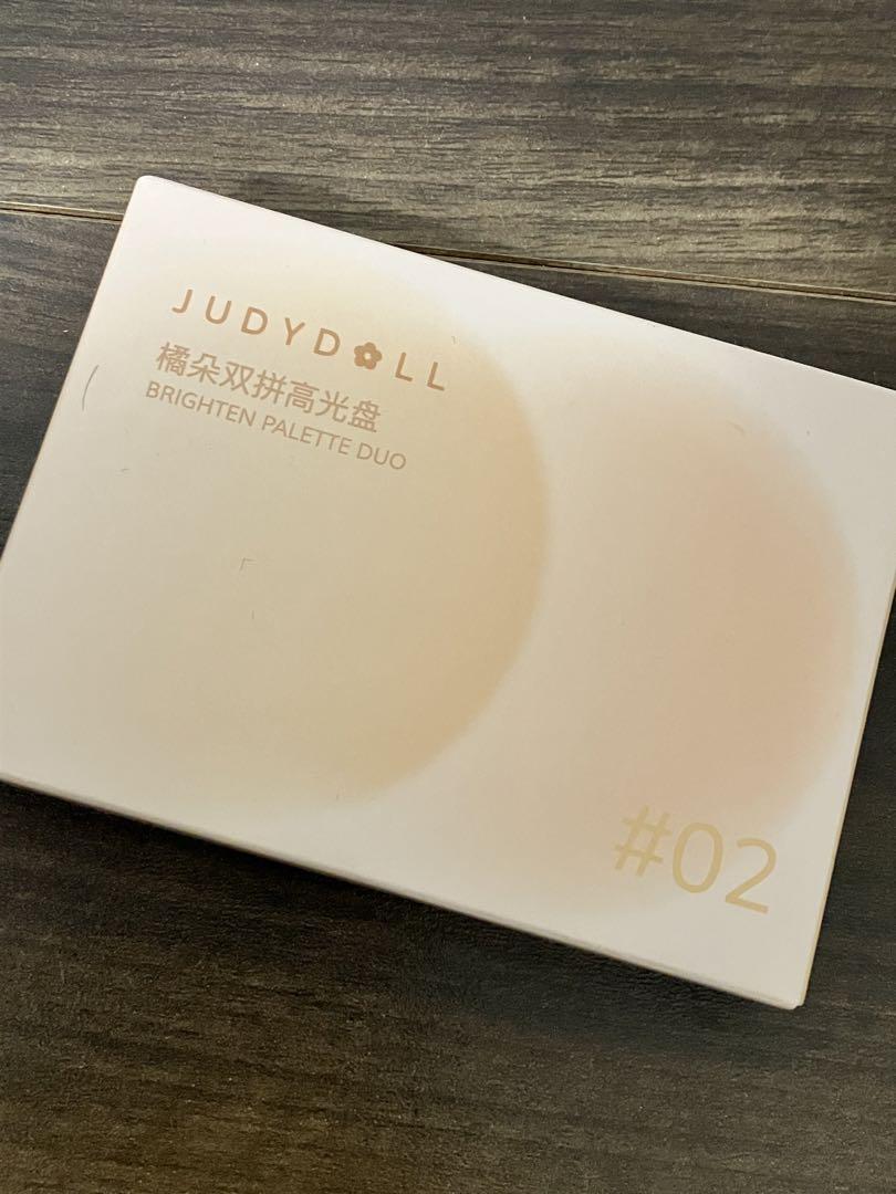 JUDYDOLL フィックスハイライトパクト #2オーツミルクラテ