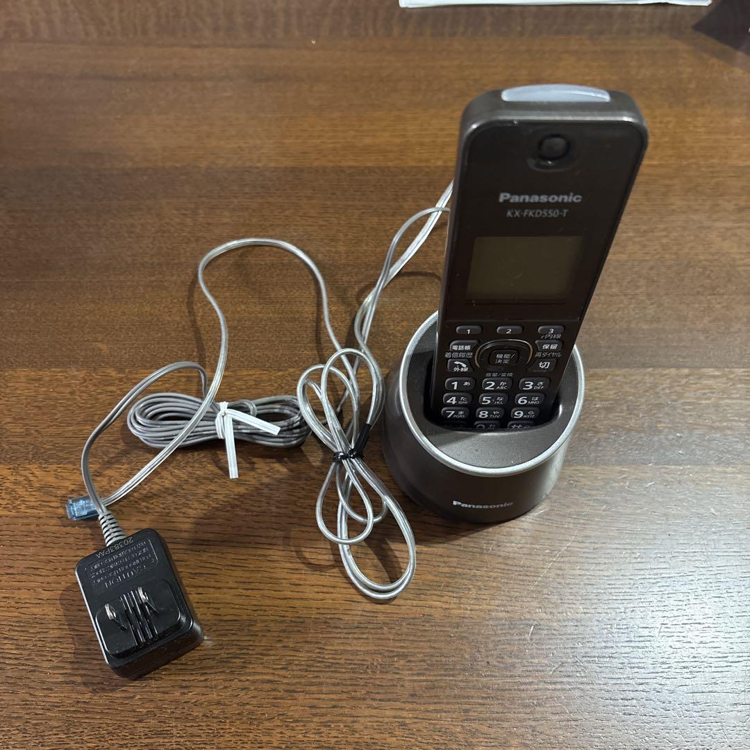 Panasonic KX-KFD550-T 無線電話機