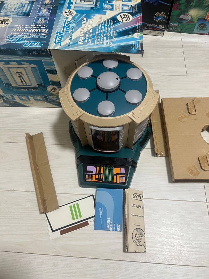 スタートレック ネクストジェネレーション トランスポーター プレイセット目立った傷や汚れなし