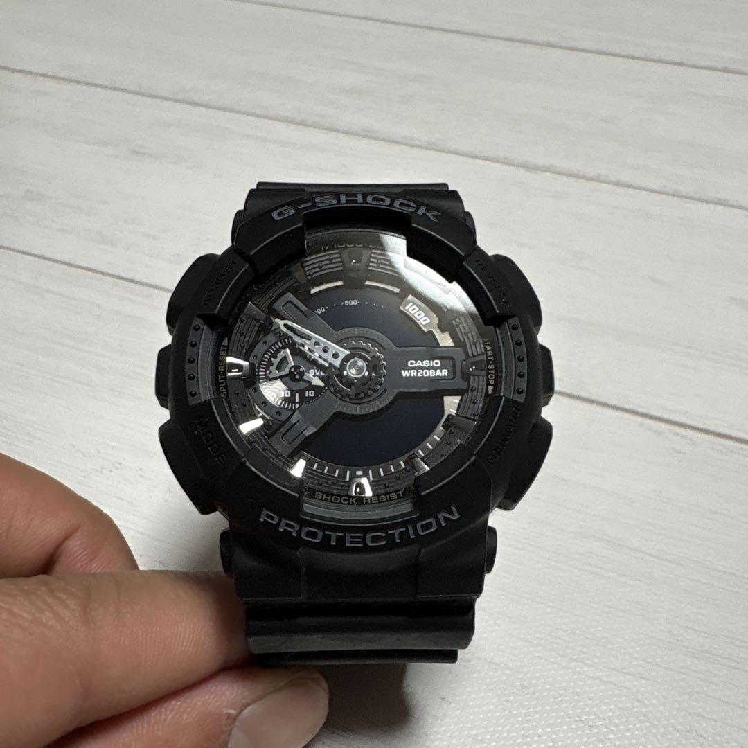 CASIO G-SHOCK ブラック WR20BAR