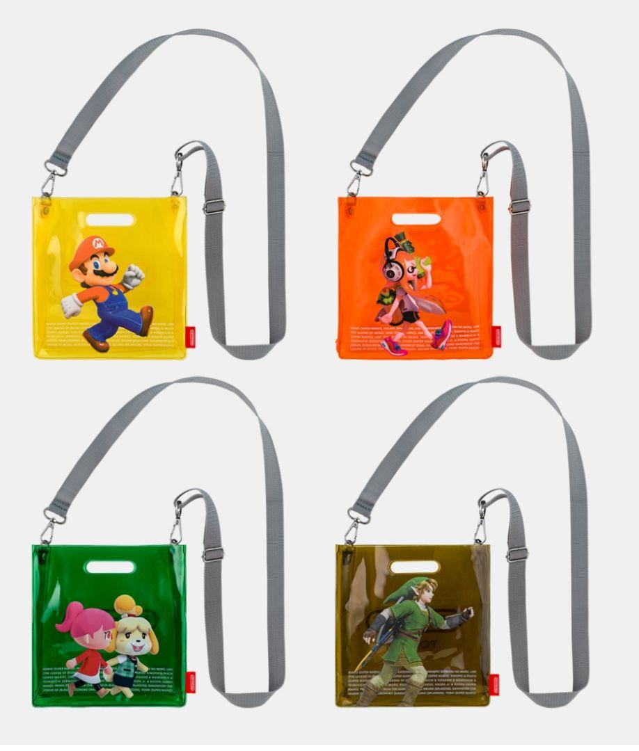 新品未使用未開封】ピクミンクリアバッグとニンテンドーキャラT