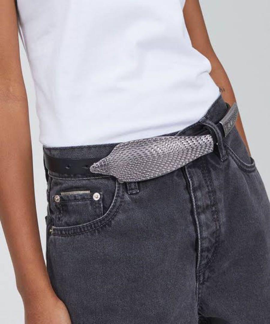小物 Eytys Serpent Belt Black 75size