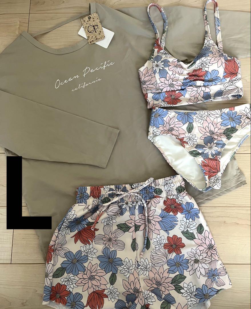 オーシャンパシフィック　水着　Lサイズ　新品