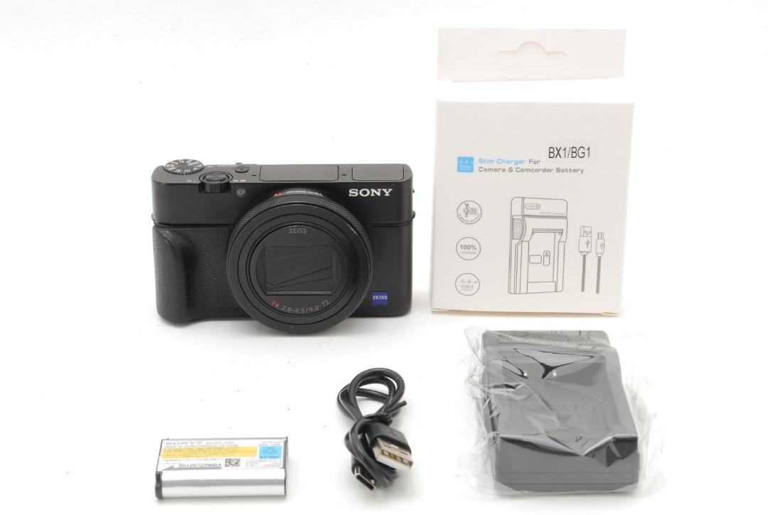DSC-RX100M6 別売純正グリップ付き