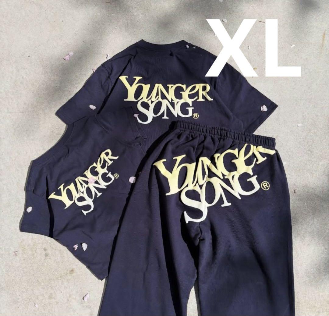 Younger Song セットアップ ネイビー