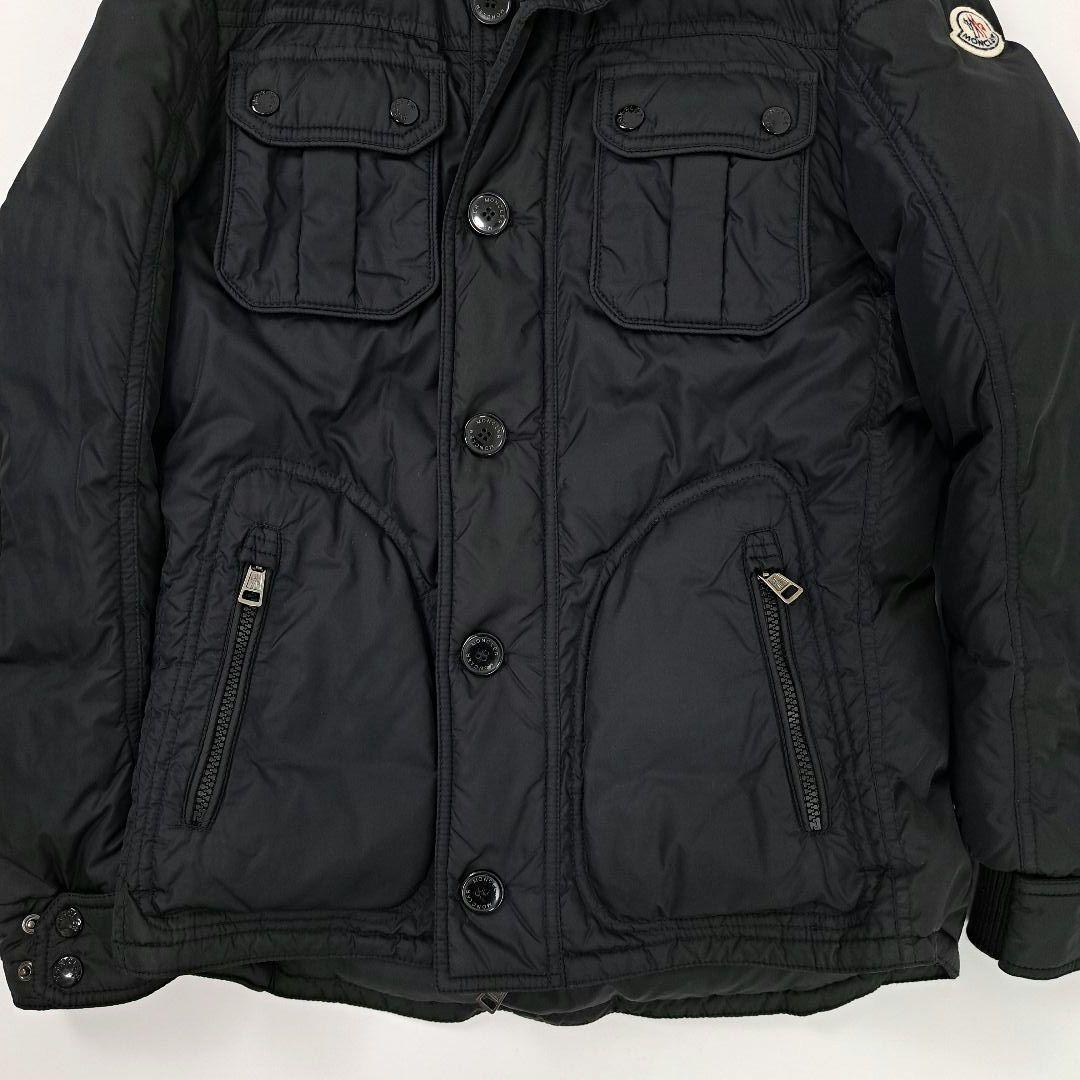 美品★正規品 MONCLER モンクレール TOURS ダウンジャケット 0 黒
