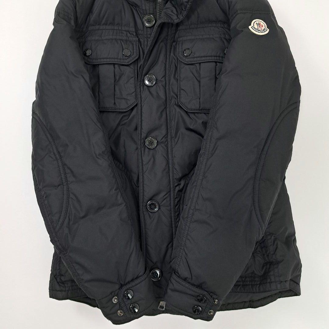 美品★正規品 MONCLER モンクレール TOURS ダウンジャケット 0 黒