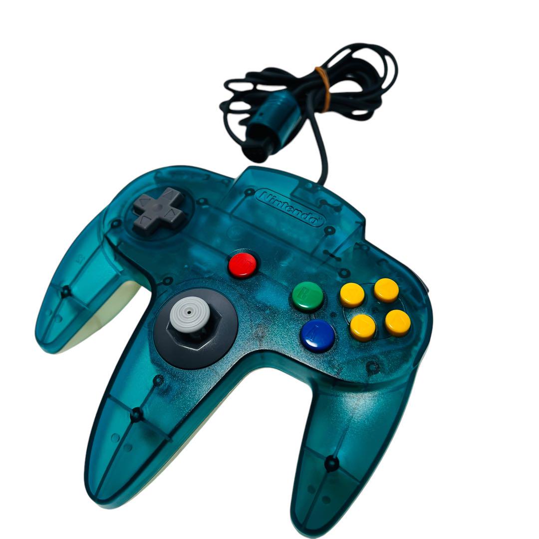 Nintendo 旧世代ゲーム機本体 NINTENDO 64 クリアブルー