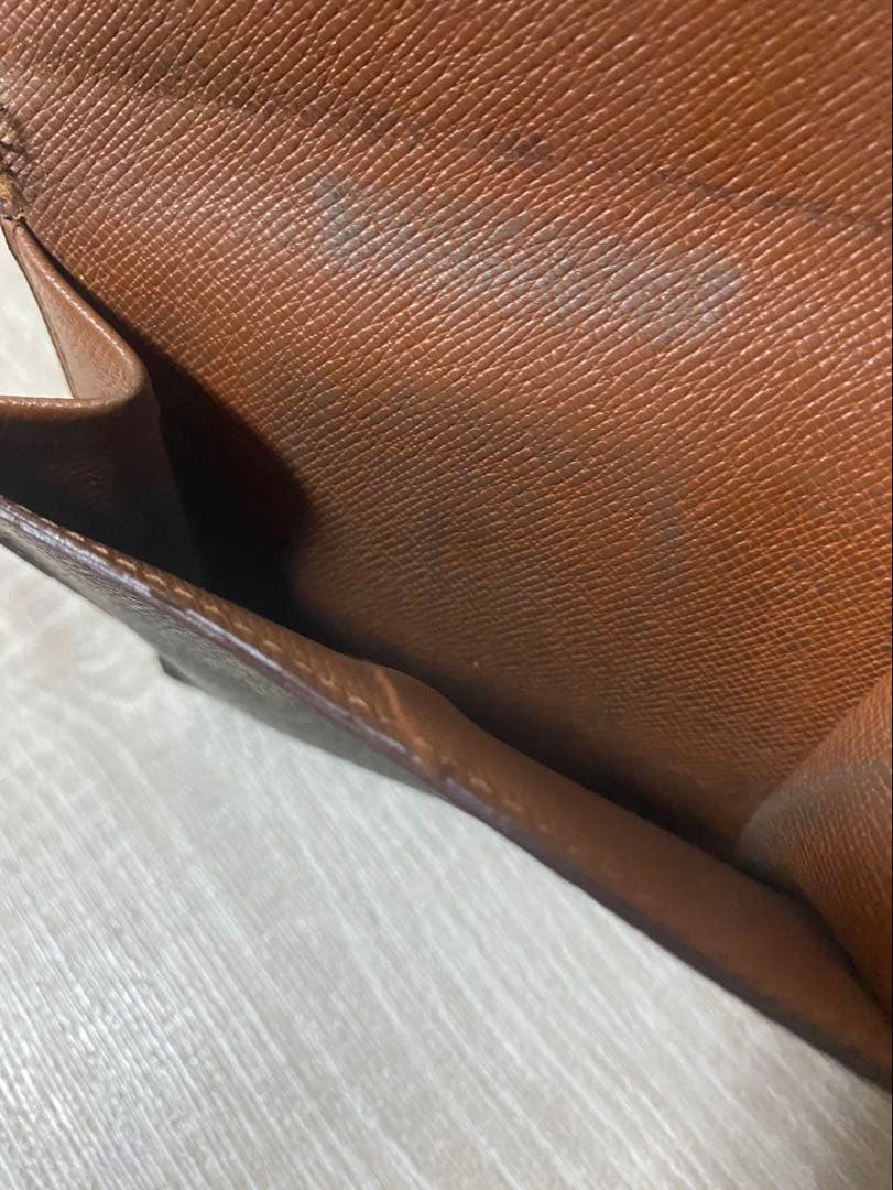 ルイヴィトン モノグラム コンパクト キャッシュレス向き 折り財布