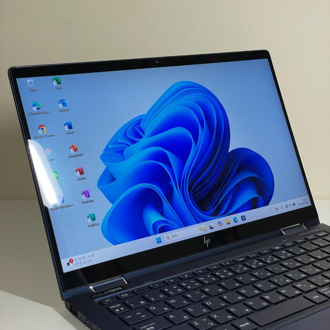 ★HP Dragonfly★SSD512GB 第8世代i5 タッチパネル B84