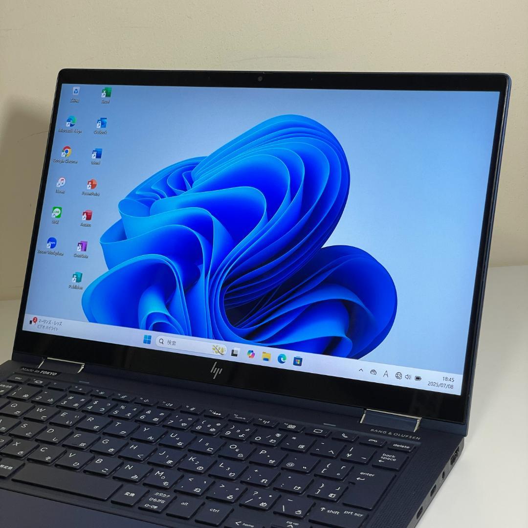 ★HP Dragonfly★SSD512GB 第8世代i5 タッチパネル B84