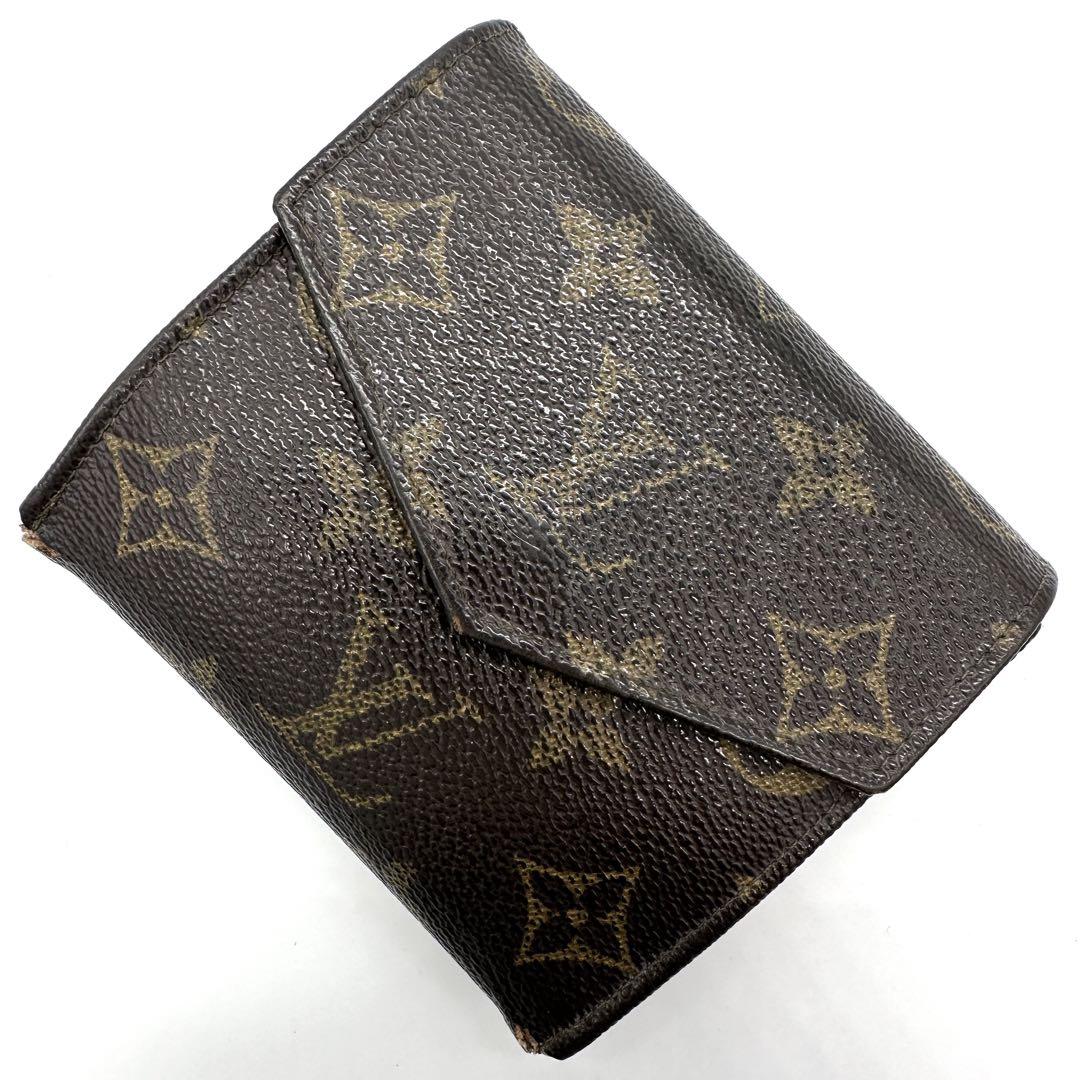 Louis Vuitton ルイヴィトン 折り財布 モノグラム 総柄 PVC
