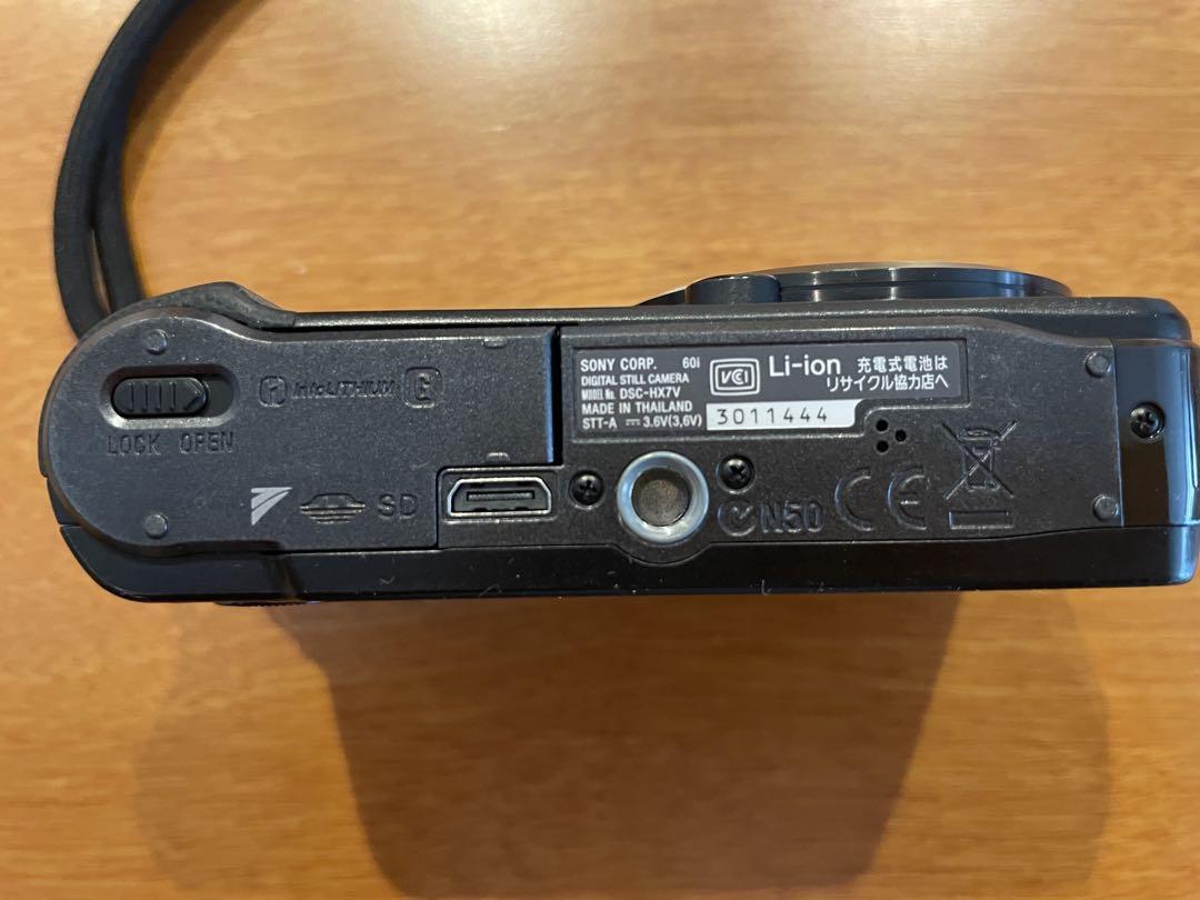 SONY ソニーサイバーショット DSC-HX7V 黒　動作確認済