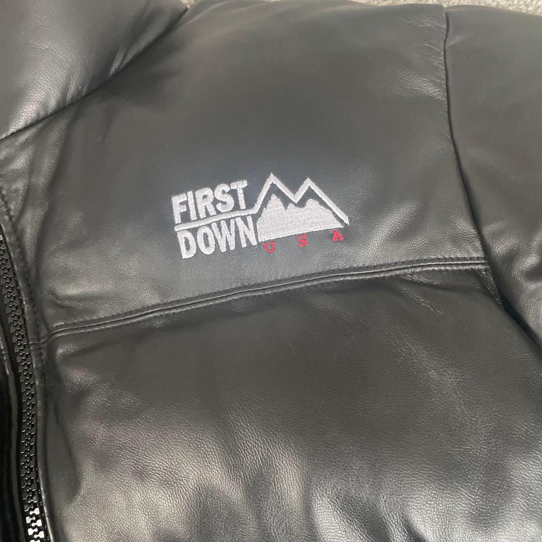 ファーストダウン 羊革 レザーダウンジャケット ファーストダウン 羊革 レザーダウンジャケット