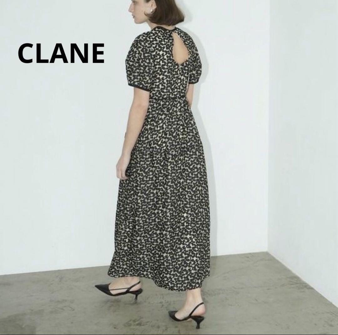 CLANE　constructive opal flower onepiece CLANE CONSTRUCTIVE OPAL FLOWER ONEPIECE - メルカリ