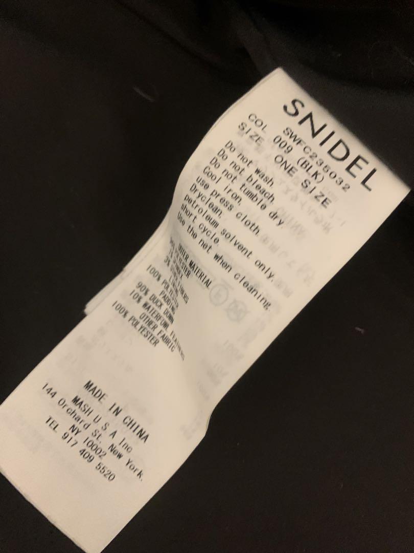 SNIDEL コートラボ ツイードダウンジャケットアウトレット