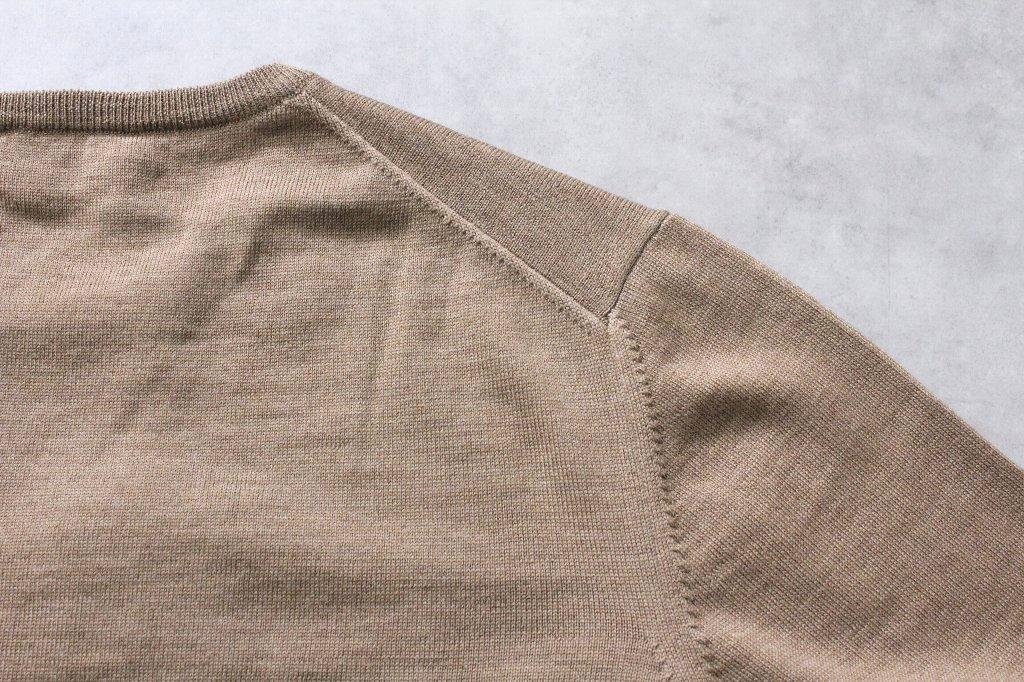 GRAN SASSO☆新品グランサッソ 定番12Gウール丸首ニット