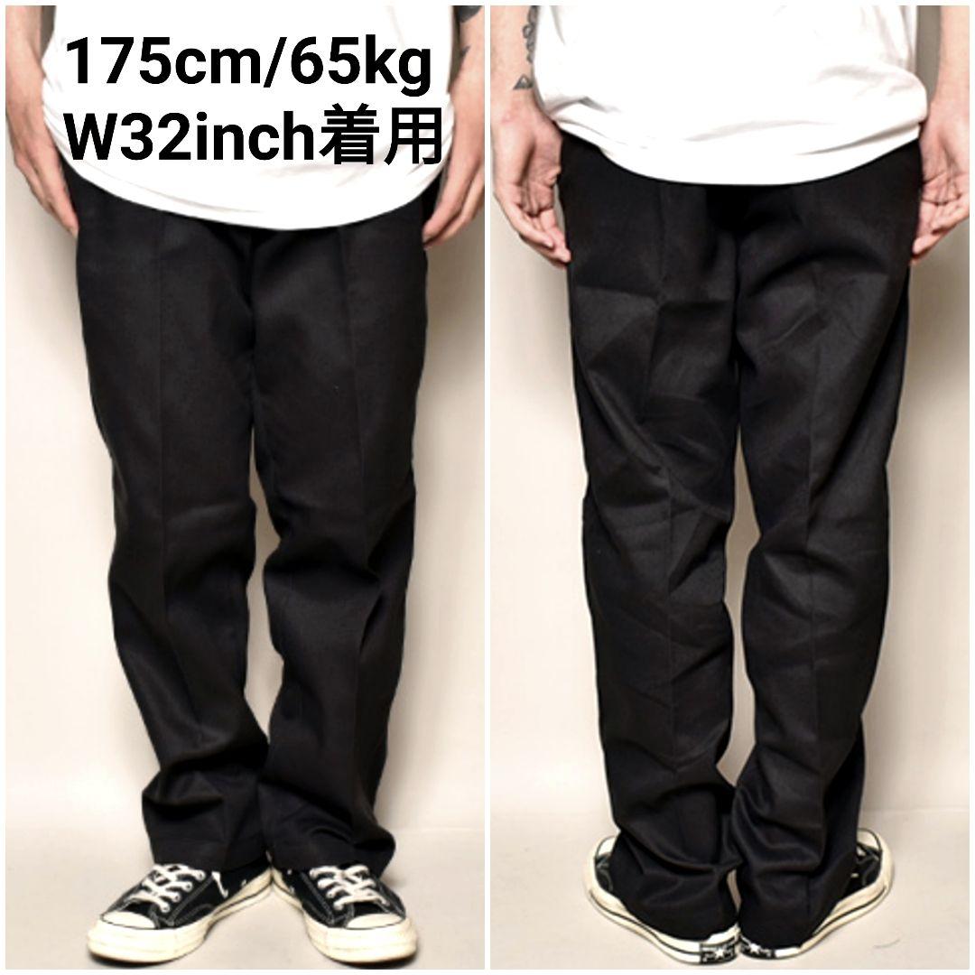 新品未使用 ディッキーズ 874 ワークパンツ W36×L32 ブラック BK