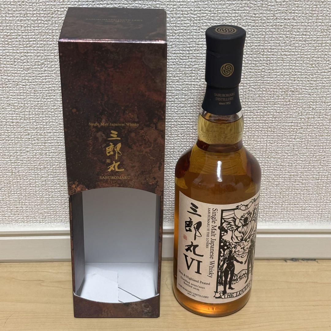 三郎丸 VI THE LOVERS 700ml 48% 箱付き - メルカリ