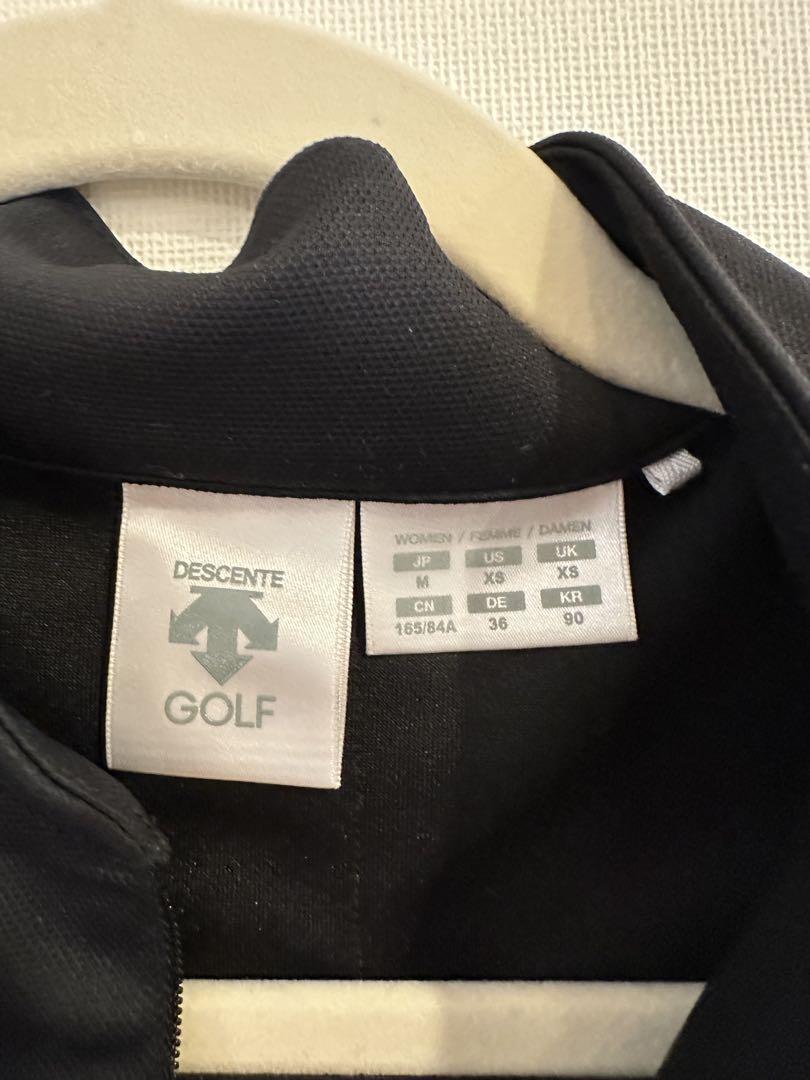 DESCENTE GOLF レディースジャケット Mサイズ ブラック