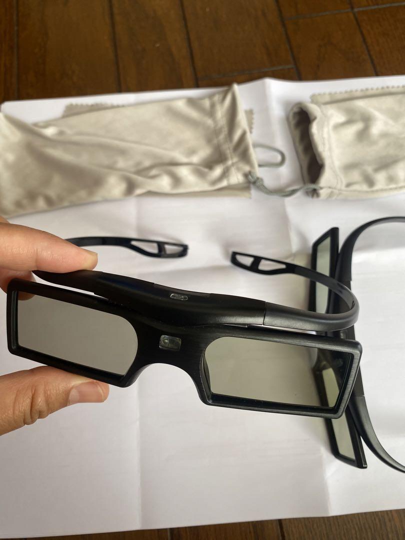 3Dメガネ ブラック 収納ケース付き