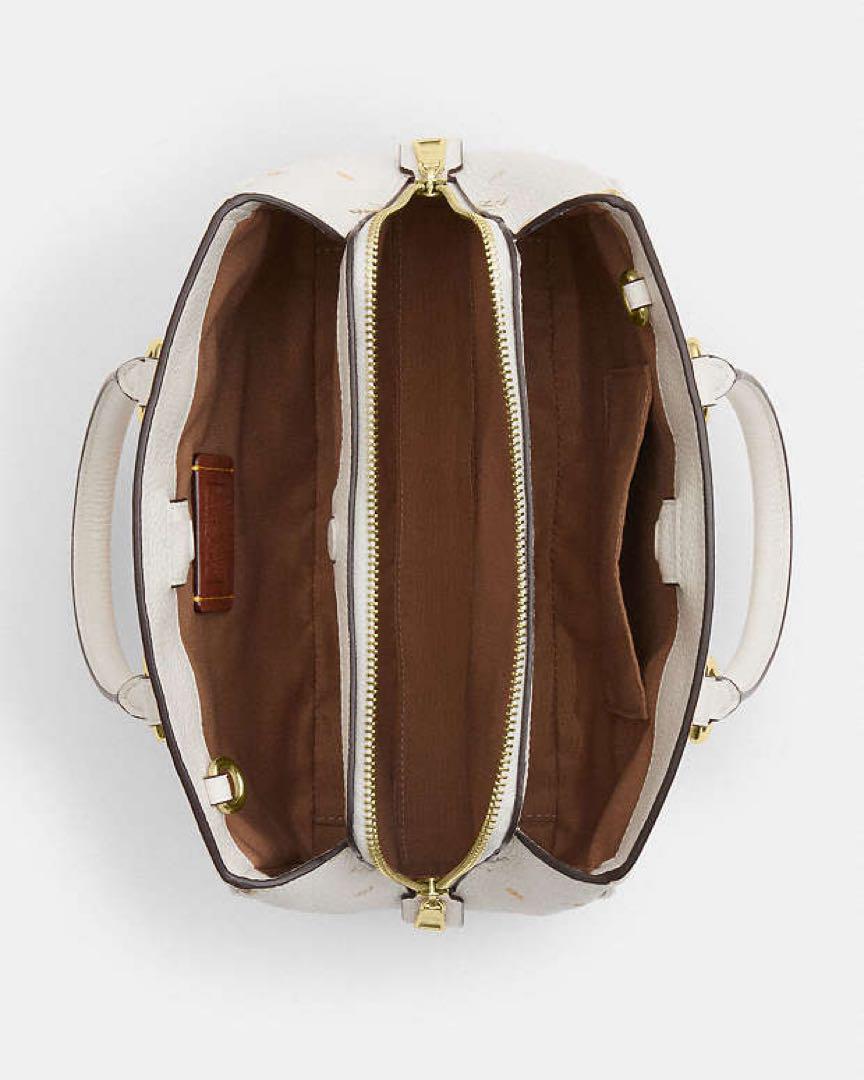 【新品未使用】COACH ハンドバッグ ショルダー 花柄 黄色 コーチ