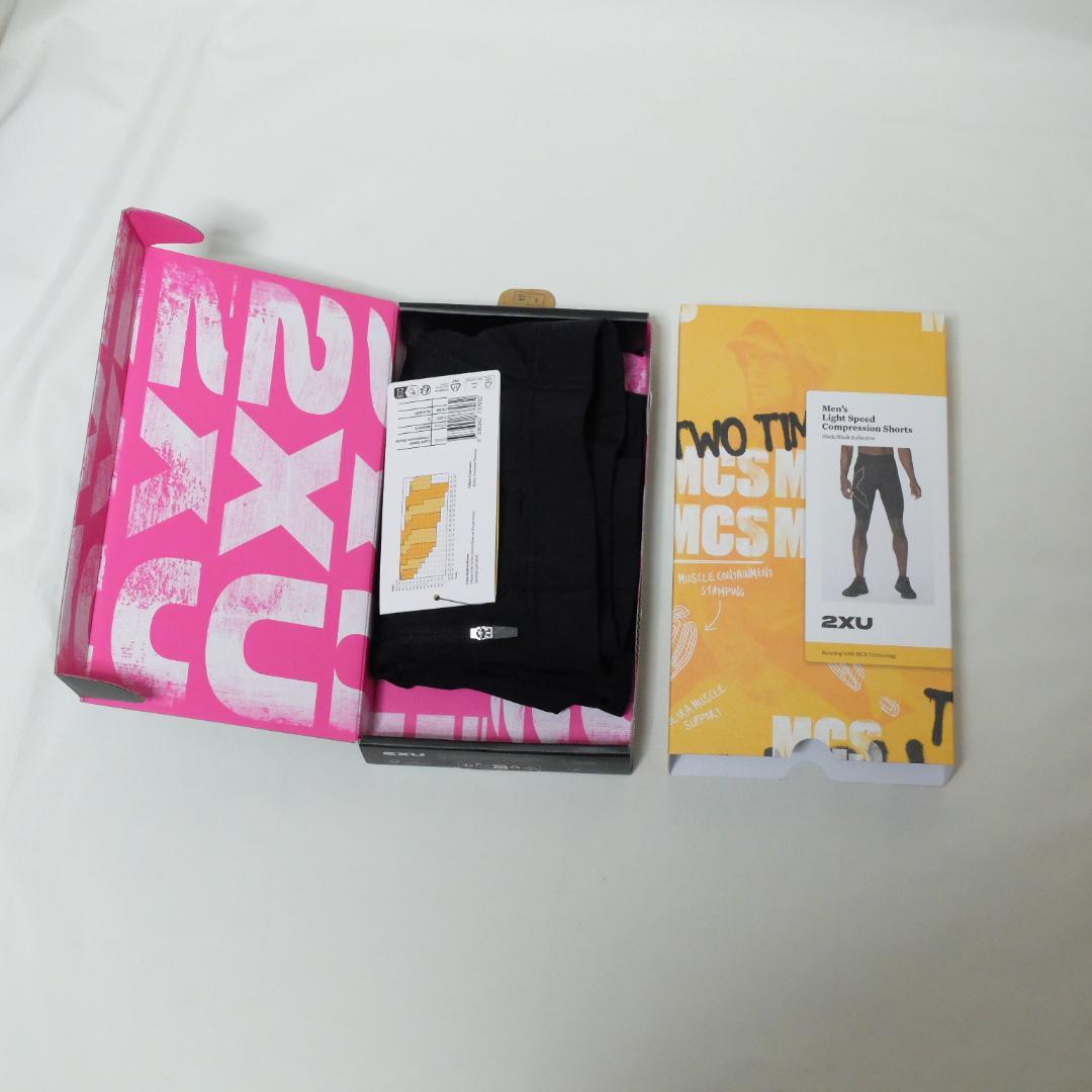 [新品 送料込] メンズS 2XU MCS ランコンプショーツ MA5331B
