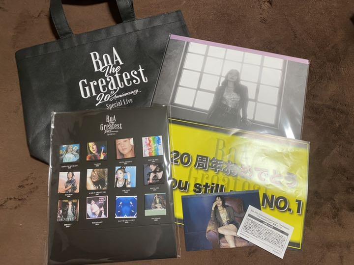 公式買蔵 BoA the greatest seat限定グッズ K-POP/アジア