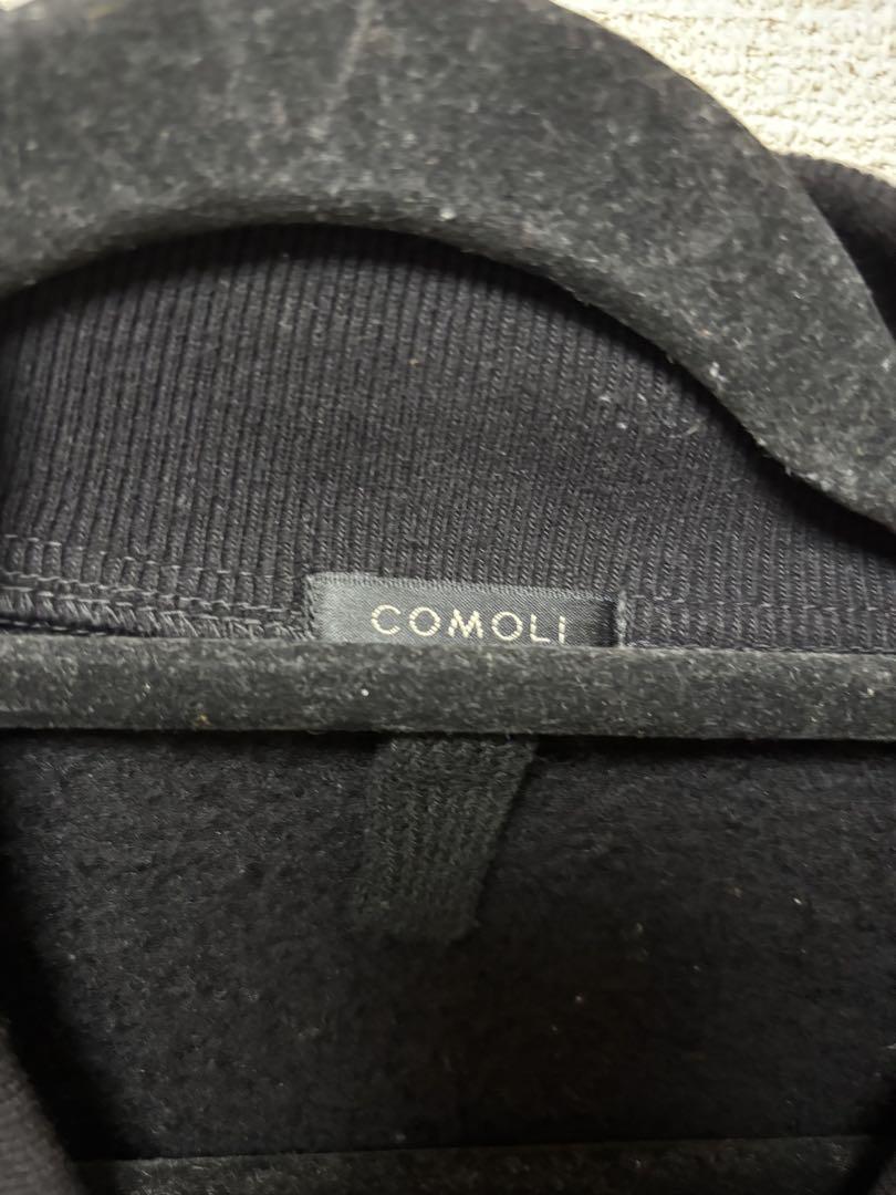 comoli C/W 裏毛 スナップジャケット