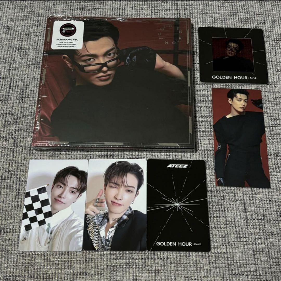 ATEEZ GOLDEN HOUR HMV デジパック CDセット ホンジュン③ ATEEZ GOLDEN HOUR HMV デジパック CDセット ホンジュン③