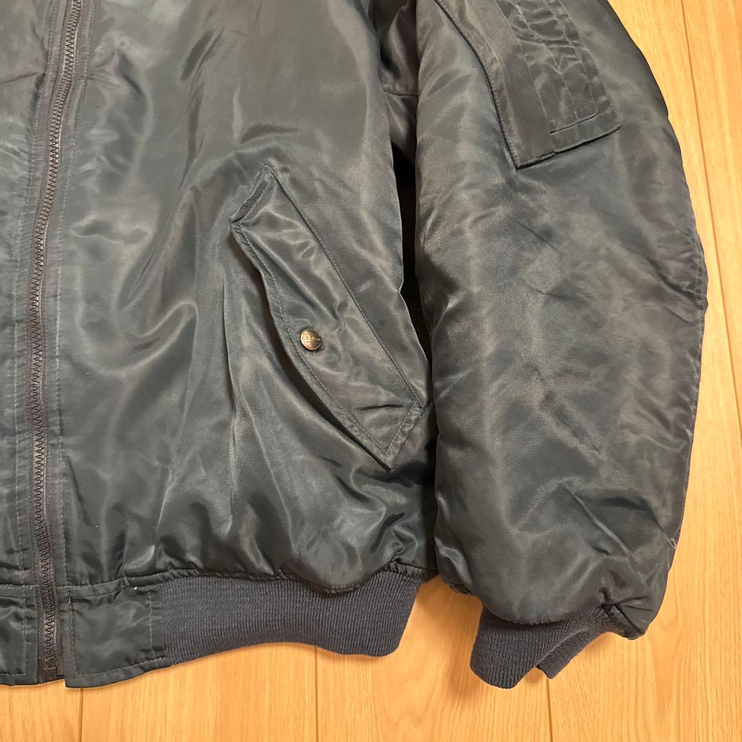 90s l.l.bean エルエルビーン MA-1 L NAVY 90s l.l.bean エルエルビーン MA-1 L NAVY