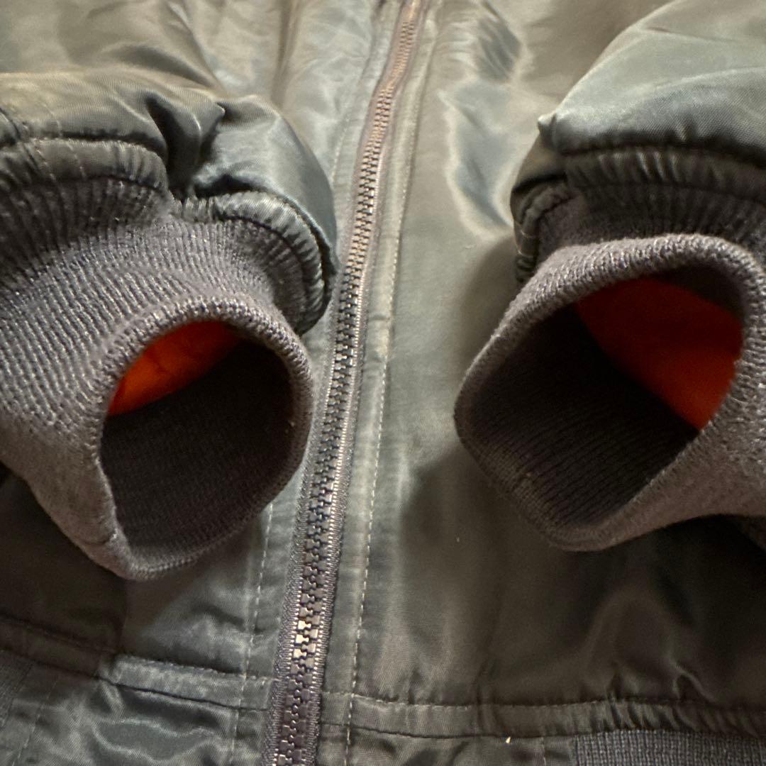 90s l.l.bean エルエルビーン MA-1 L NAVY 90s l.l.bean エルエルビーン MA-1 L NAVY