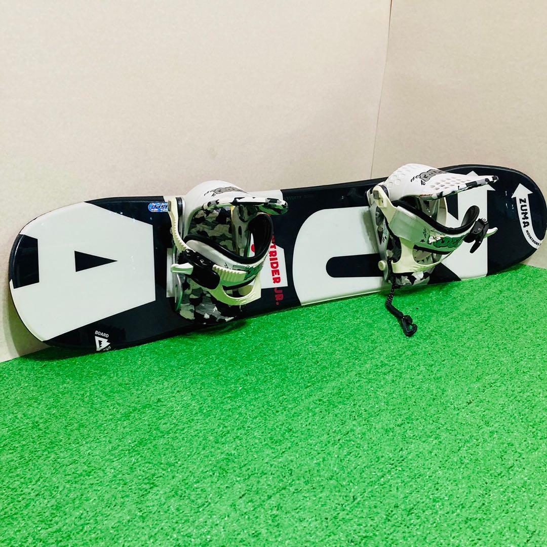 ZUMA キッズ スノーボード Ride Junior 110cm　ビンディング ZUMA キッズ スノーボード Ride Junior 110cmビンディング