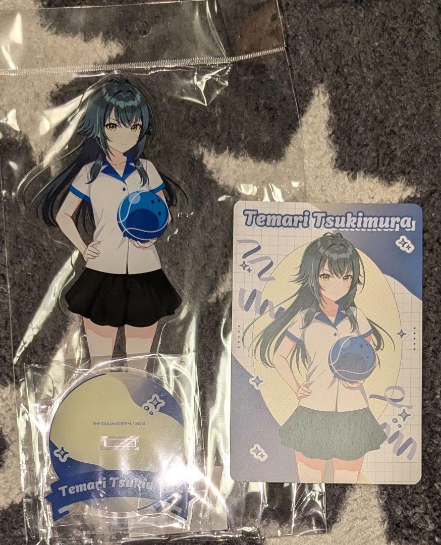 学園アイドルマスター ラウンドワンコラボ 特大アクリルスタンド 月村手毬
