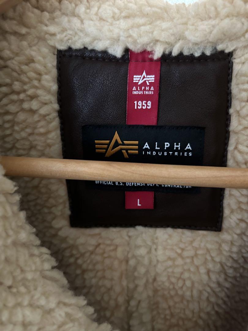 ALPHA ムートンジャケット