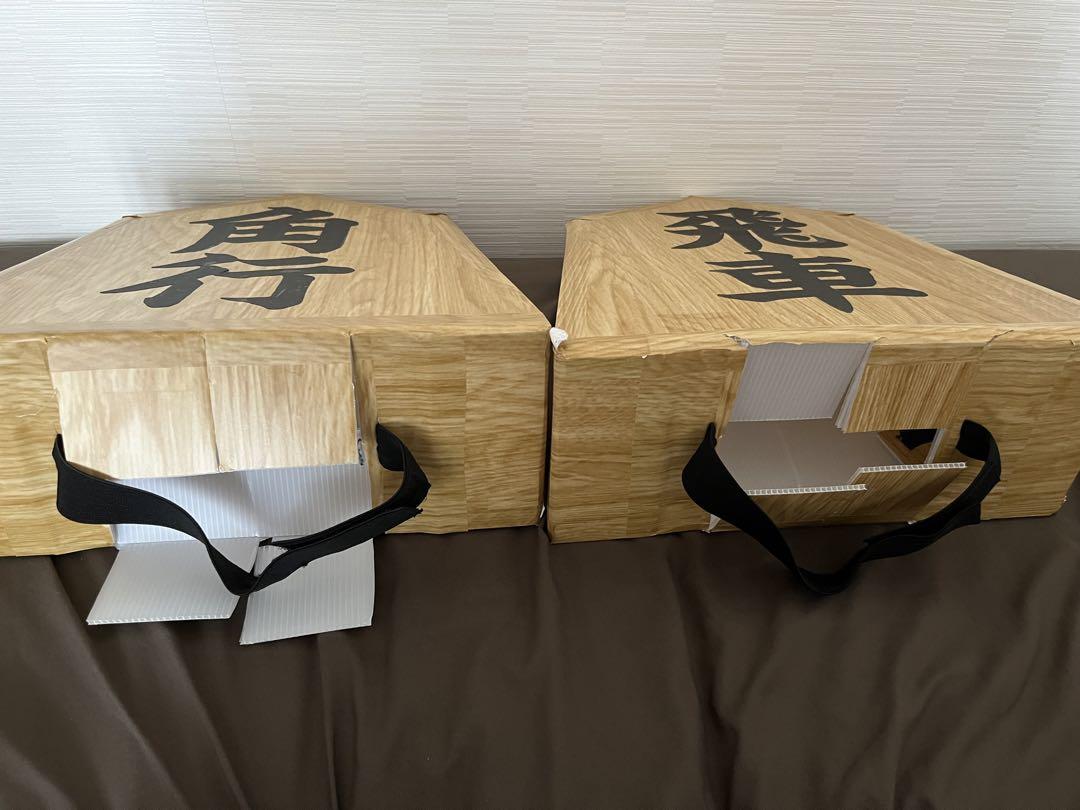 将棋　被り物　天竺鼠