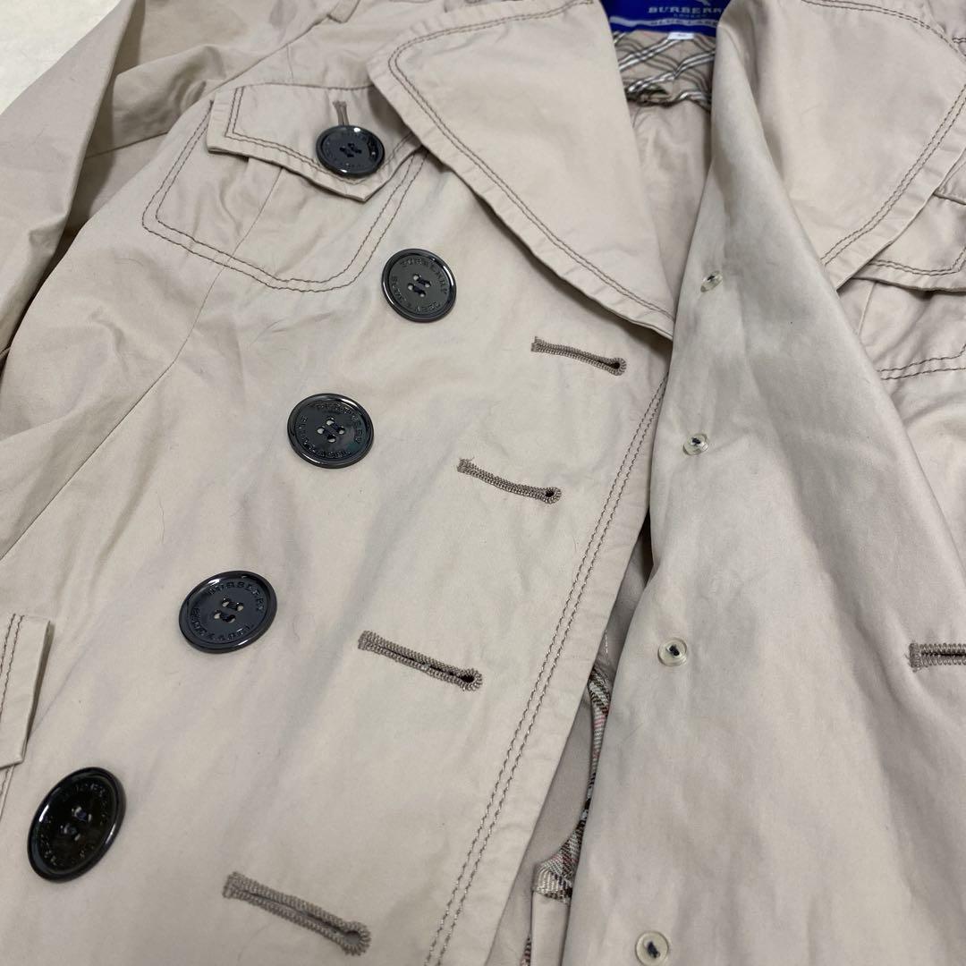 【極美品】バーバリーブルーレーベル　トレンチコート