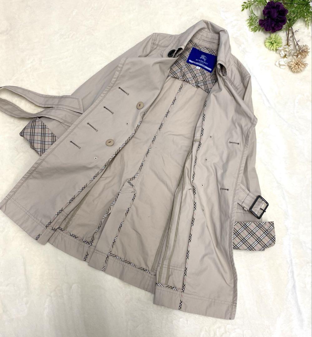 【極美品】バーバリーブルーレーベル　トレンチコート