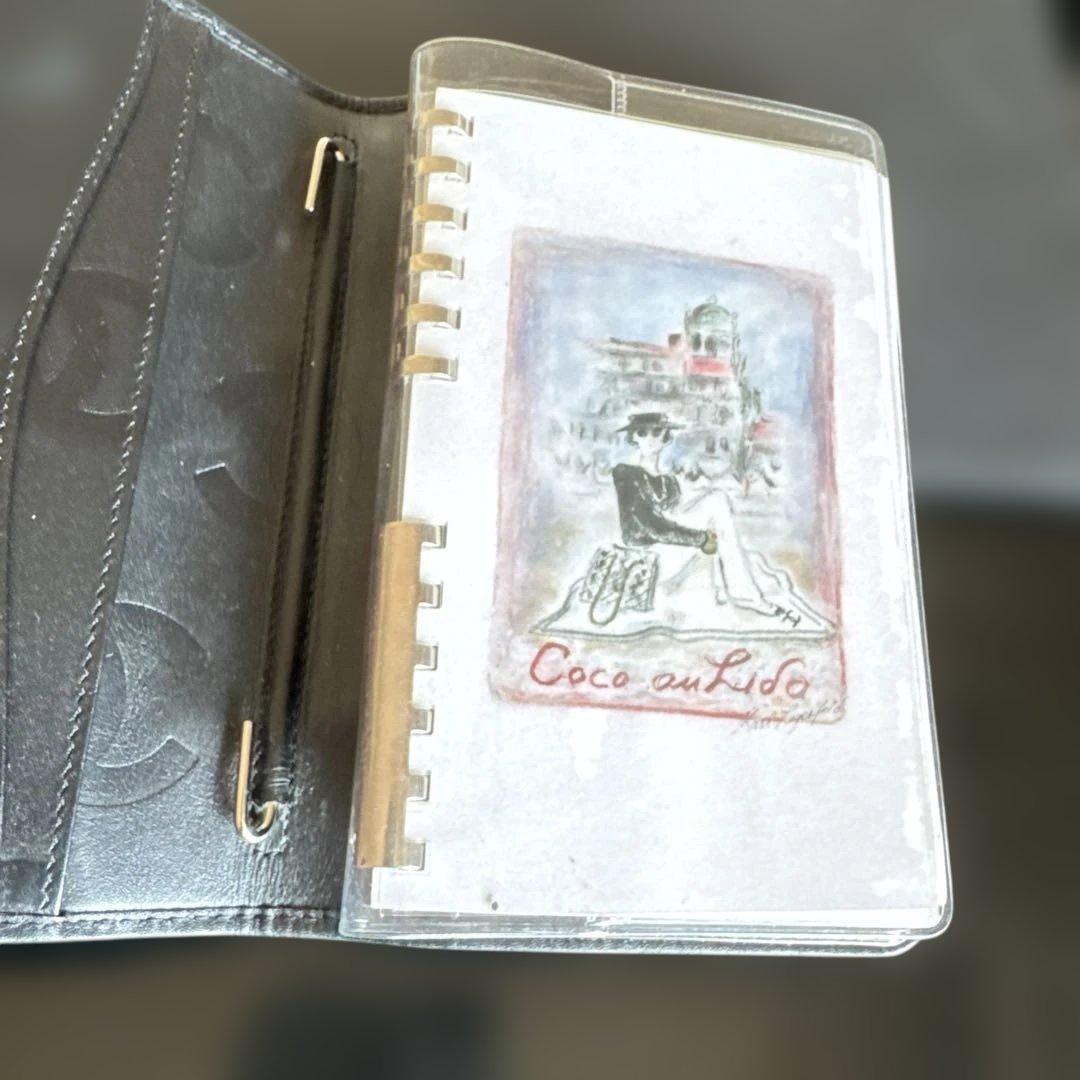 CHANELカンボライン手帳カバー CHANELカンボライン手帳カバー