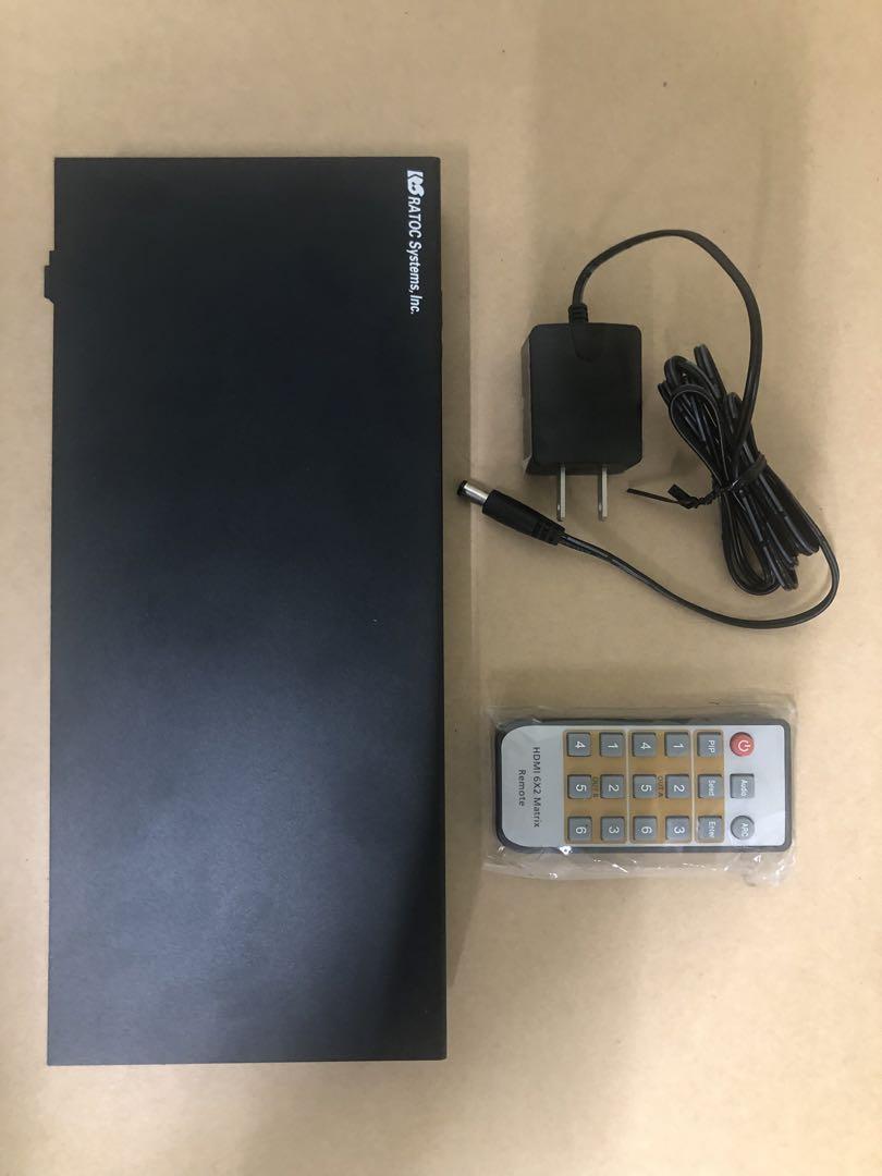 6入力2出力 HDMI セレクター RS-HDSW62-4K