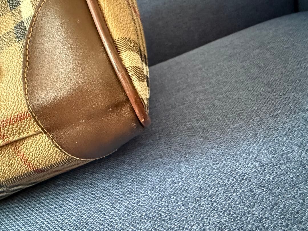 Burberrys ボストンバッグ 旅行カバン 大容量 ノバチェック イタリア製