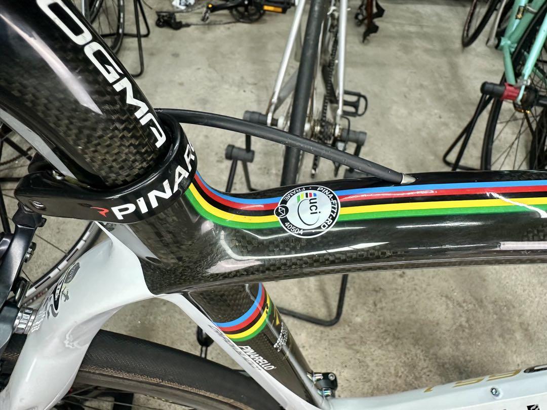 最旬トレンドパンツ 分解発送送料無料！DOGMA 65.1タイプ中華カーボン カーボン 自転車本体